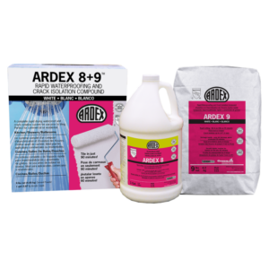 Ardex 8+9 Waterproofing and Crack Isolation Compound 3gal Liquid Waterproofing Systems,