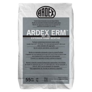 Ardex ERM Concrete Repair Mortar 55lb Patching and Repair,
