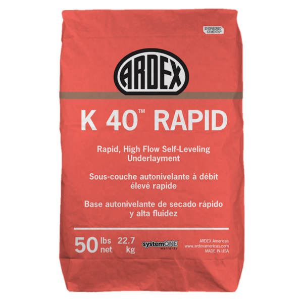 Ardex K40 Rapid Self-Leveling Underlayment 50lbs Self-Leveling Underlayments,
