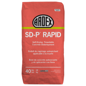 Ardex SD-P Rapid Concrete Underlayment 40lbs Patching Compunds,