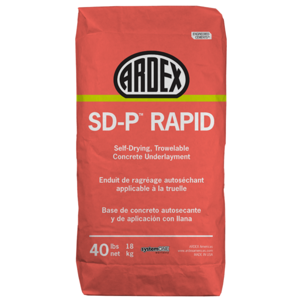 Ardex SD-P Rapid Concrete Underlayment 40lbs Patching Compunds,