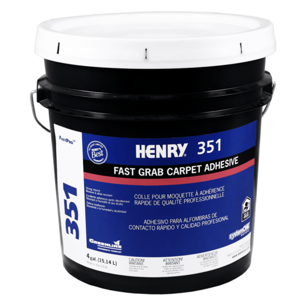 Henry 351 FastPro Carpet Adhesive 4gal Carpet Adhesive,