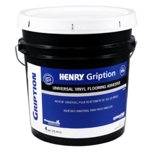 Henry Gription Universal Flooring Adhesive 4gal Flooring Adhesives,