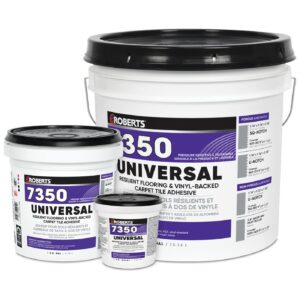 Roberts 7350 Universal 4gal Flooring Adhesives,