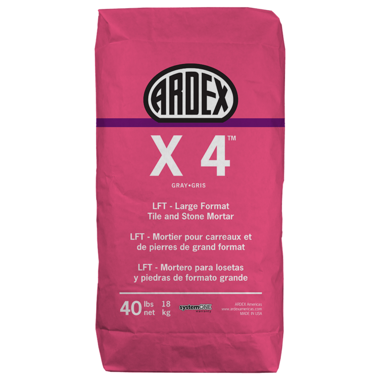 Ardex X4 LFT Large Format Tile and Stone Mortar White 40lb Flooring