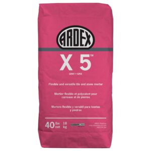 Ardex X5 Flexible and Versatile Tile and Stone Mortar 40lbs Mortars,