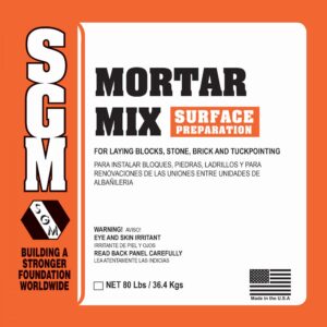 SGM Mortar Mix 60lb Mortars,
