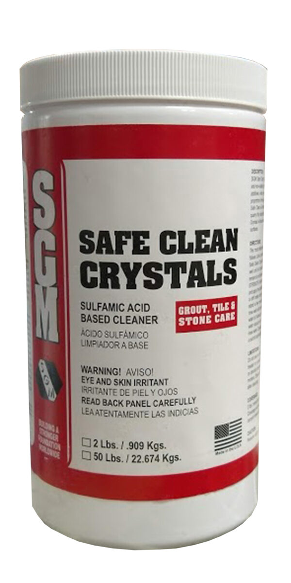 SGM Safe Clean Crystals 2Lb Safe Clean Crystal,