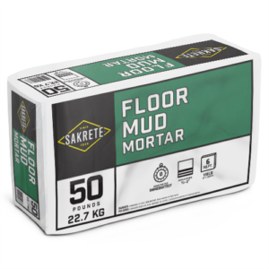 Sakrete Floor Mud Mortar 50lb Mortar,