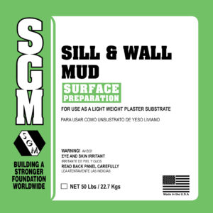 SMG Sill and Wall Mud 50lb Mortars,