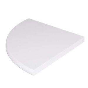 TARMAK Corner Shelf Snow White Engineered Marble 3/4 in Accesories,