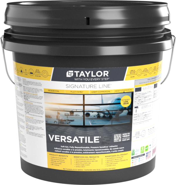 Taylor Adhesives Versatile  Pressure Sensitive 4gal Carpet Adhesive,
