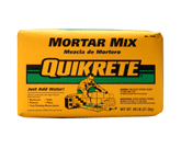 Quickrete Gray Mortar Mix 80 lbs Mortars,